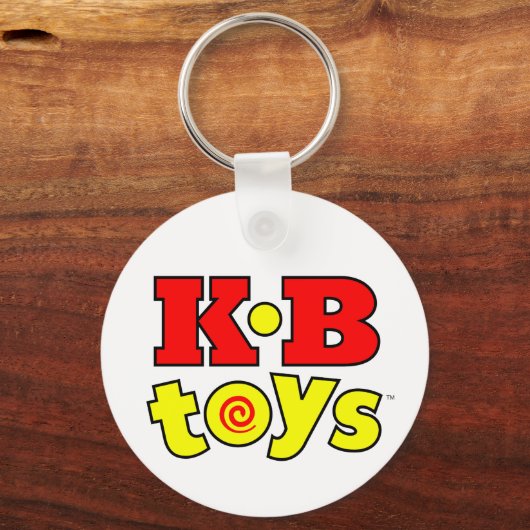 KB Toys Standard Logo Akryllischer Schlüsselanhäng Schlüsselanhänger (Rückseite)