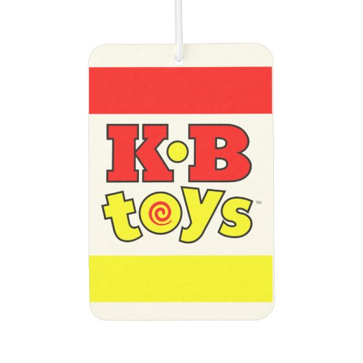KB Toys Standard Logo Car Air Freshener Autolufterfrischer (Vorderseite)
