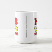 KB Toys SuperFan! Logo-Tasse Kaffeetasse (Mittel)