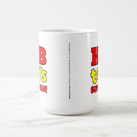 KB Toys SuperFan! Logo-Tasse Kaffeetasse (Mittel)