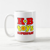KB Toys SuperFan! Logo-Tasse Kaffeetasse (Links)