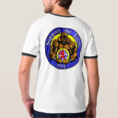 KB Unterstützung der Kampf - Wecker-T - Shirt (Schwarz voll)