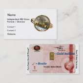 KB-Visions-Visitenkarte Visitenkarte (Vorne/Hinten)