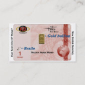 KB-Visions-Visitenkarte Visitenkarte (Rückseite)