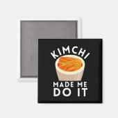 Kbbq Grillen Kimchi Ramen Magnet (Vorderseite/Rückseite)
