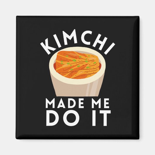 Kbbq Grillen Kimchi Ramen Magnet (Vorne)