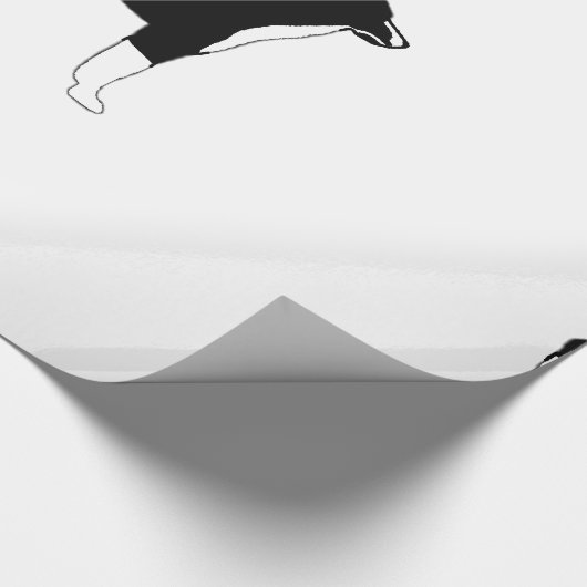 KBD FarbSilhouette Geschenkpapier (Ecke)