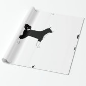 KBD FarbSilhouette Geschenkpapier (Ungerollt)