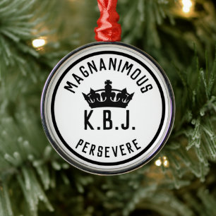KBJ-Gedenkveranstaltung Ornament Aus Metall