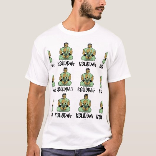 KBuddah deckte mit Ziegeln T-Shirt (Vorderseite)