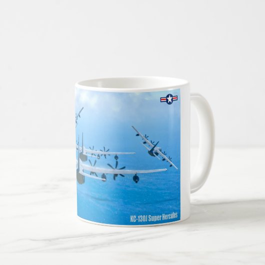 KC-130J SUPER HERCULES KAFFEETASSE (VorderseiteRechts)