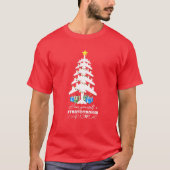 KC-135 Stratotanker Weihnachtsbaum T-Shirt (Vorderseite)