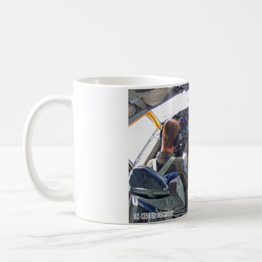 KC-135R STRATOTANKER COCKPIT KAFFEETASSE (Links)