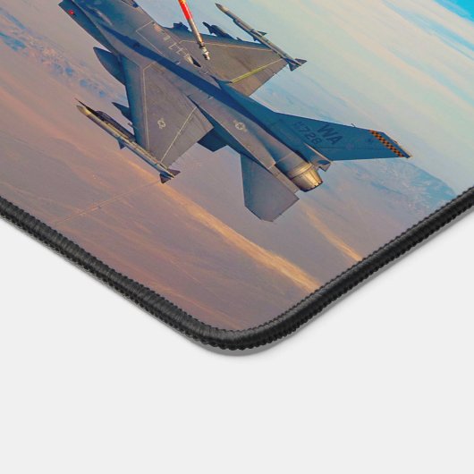KC-135R STRATOTANKER und F-16C FALCON Schreibtischunterlage (Ecke)