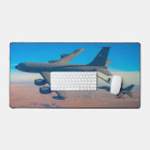 KC-135R STRATOTANKER und F-16C FALCON Schreibtischunterlage (Tastatur & Maus)