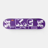 KC 34 OFFIZIELL 7 3/4" Skateboard Deck (Horizontal)