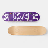 KC 34 OFFIZIELL 7 3/4" Skateboard Deck (Horizontal)