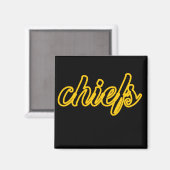 KC Chiefs Magnet (Vorderseite/Rückseite)