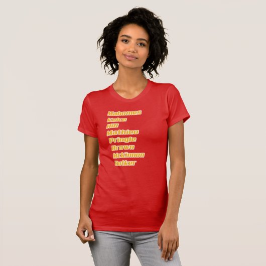 KC Chiefs Offensive Line Shirt (Vorne ganz)