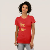 KC Chiefs Offensive Line Shirt (Vorne ganz)