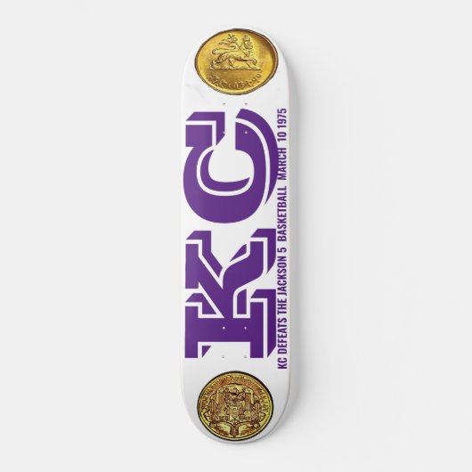 KC DEFEATTS JACKSON 5 JAMAICA Skateboard (Vorderseite)