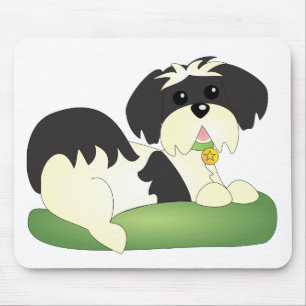 Kc der glückliche Welpe Mousepad