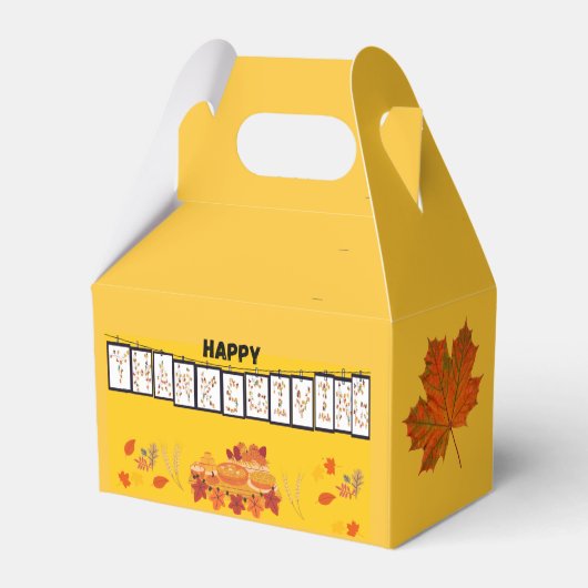 KC Erntedank Gevor Box - Gelb Geschenkschachtel (Rückseite)