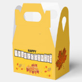 KC Erntedank Gevor Box - Gelb Geschenkschachtel (Geöffnet)