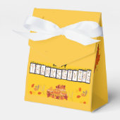 KC Gelber Erntedank Zinnkasten Geschenkschachtel (Vorderseite)