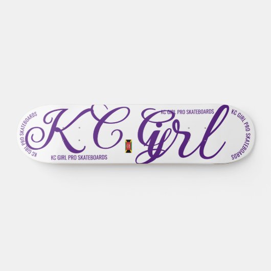 KC GIRL Skateboard (Horizontal)