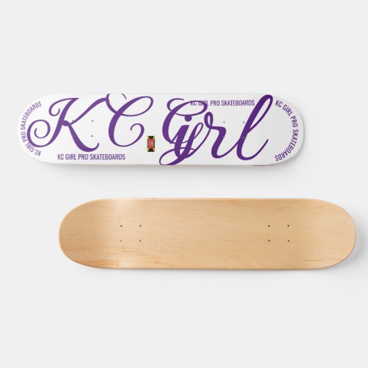 KC GIRL Skateboard (Horizontal)