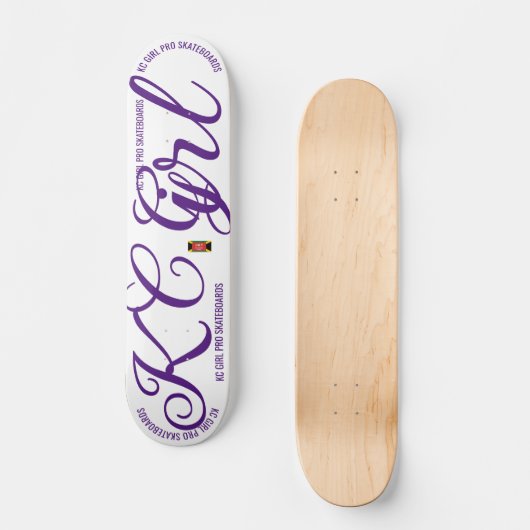 KC GIRL Skateboard (Vorderseite)