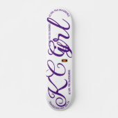 KC GIRL Skateboard (Vorne)