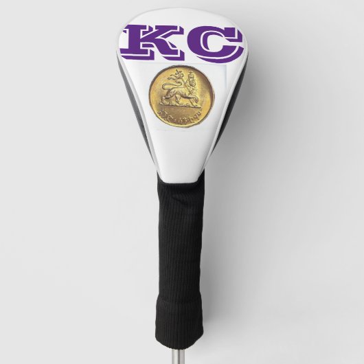 KC Golf Head Cover Headcover (Vorderseite)