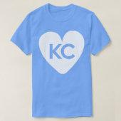 KC Herz Liebe Kansas City Adult Frauen und Kinder T-Shirt (Design vorne)