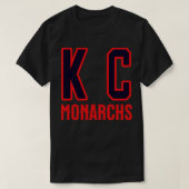 KC Kansas City Monarchs Negro League Baseball T-Shirt (Design vorne)