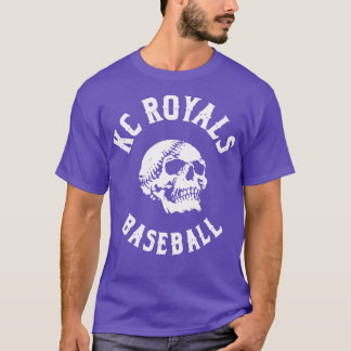 KC Royals Baseball Schädel T-Shirt