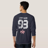 KC Stars - Das weltbeste Hockey-Vater-Sweatshirt Sweatshirt (Schwarz voll)