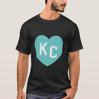 Kc Türkisblau Er Kansas City Ich liebe ihn Er Kc T T-Shirt