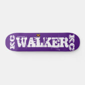 KC WALKER Skateboard, 7¾" Deckbrett Skateboard (Horizontal)
