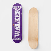 KC WALKER Skateboard, 7¾" Deckbrett Skateboard (Vorderseite)