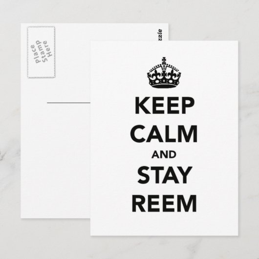 KCASR LARGE POSTKARTE (Vorne/Hinten)