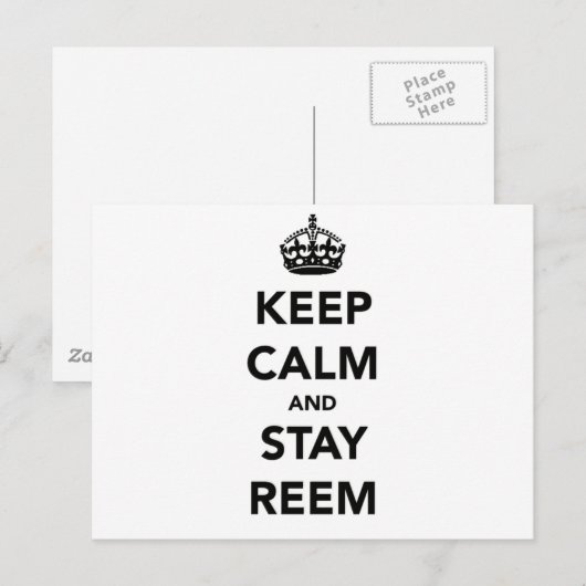 KCASR LARGE POSTKARTE (Vorne/Hinten)