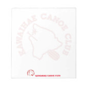 KCC (Abgeblendeter Hintergrund) Notepad Notizblock (Vorderseite)