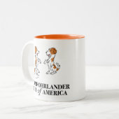 KCoA-Tasse Zweifarbige Tasse (Vorderseite Links)