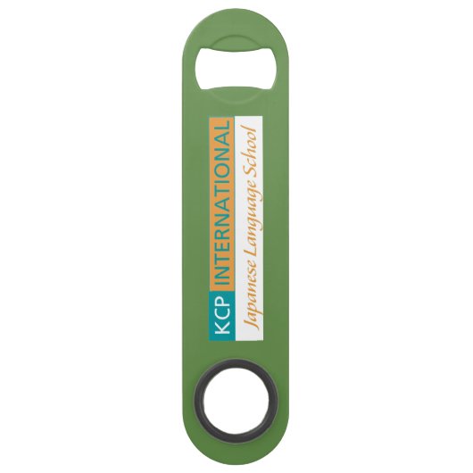 KCP International-Logo Speed Flaschenöffner (Vorderseite)