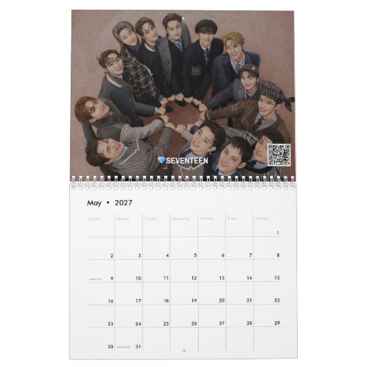KCrush Magazine präsentiert: Das 2026 K-Pop-Zeiche Kalender (Mai 2027)