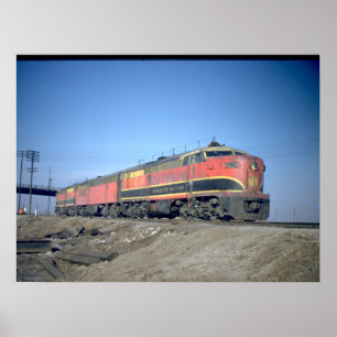 KCS Fairbanks-Morse "Erie errichtete" #60_Trains Poster