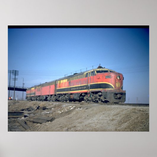 KCS Fairbanks-Morse 'Erie made' #60_Trains Poster (Vorne)
