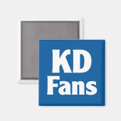 KD Fans Magnet (Vorderseite/Rückseite)